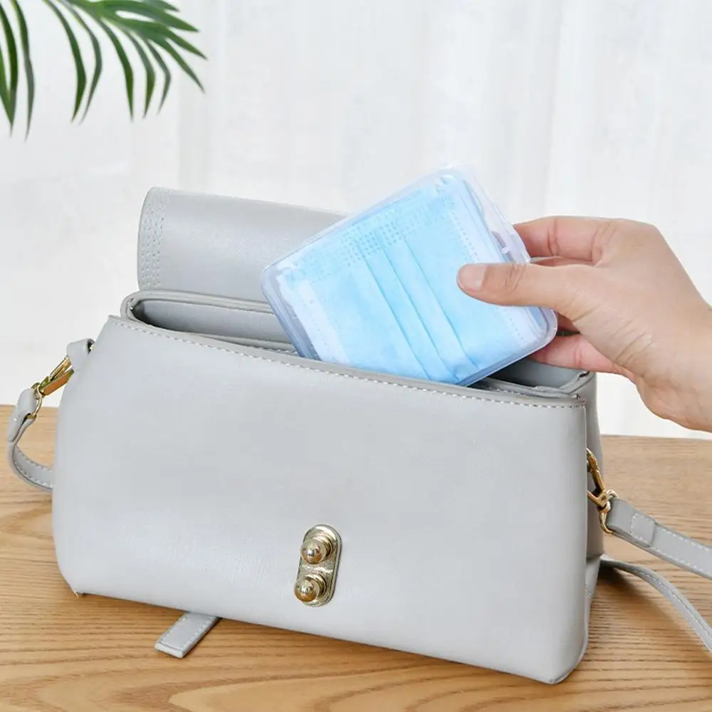 Пылезащитный чехол для маски портативный одноразовый контейнер лица безопасный