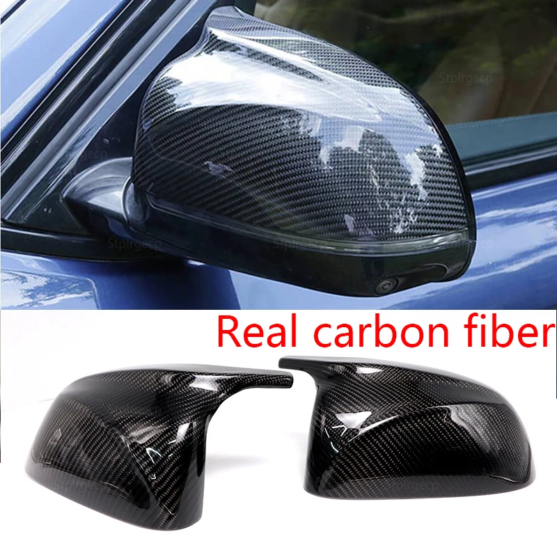 Upgrade M Style Shells Rearview Cap High-quality for BMW x3 x4 x5 x6 x7 G01 G02 G05 G06 g07 18-22 Real Carbon Fiber Mirror cover