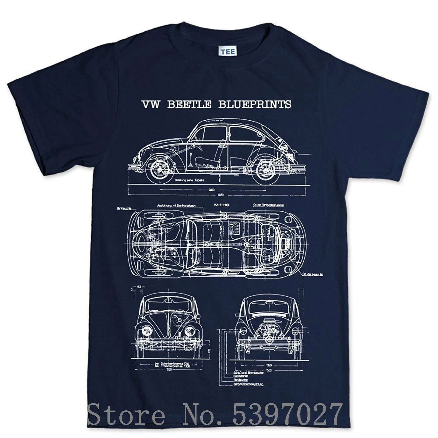 Модные классические футболки с надписью Beetle Bug для мужчин/мальчиков Новинка