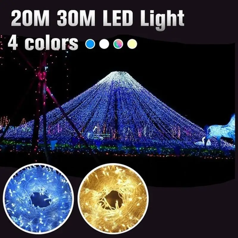 

LED String Fairy Light Landscape Lamp Waterproof Super Bright Starry String Lights Led Fairy Lights Yard Durable Romantic
