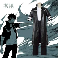 anime my hero academia cosplay dabi aldult black uniform men and women can wear full set suit performance clothing