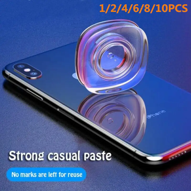 Многоразовая нано Волшебная наклейка держатель для телефона ПУ Материал простая