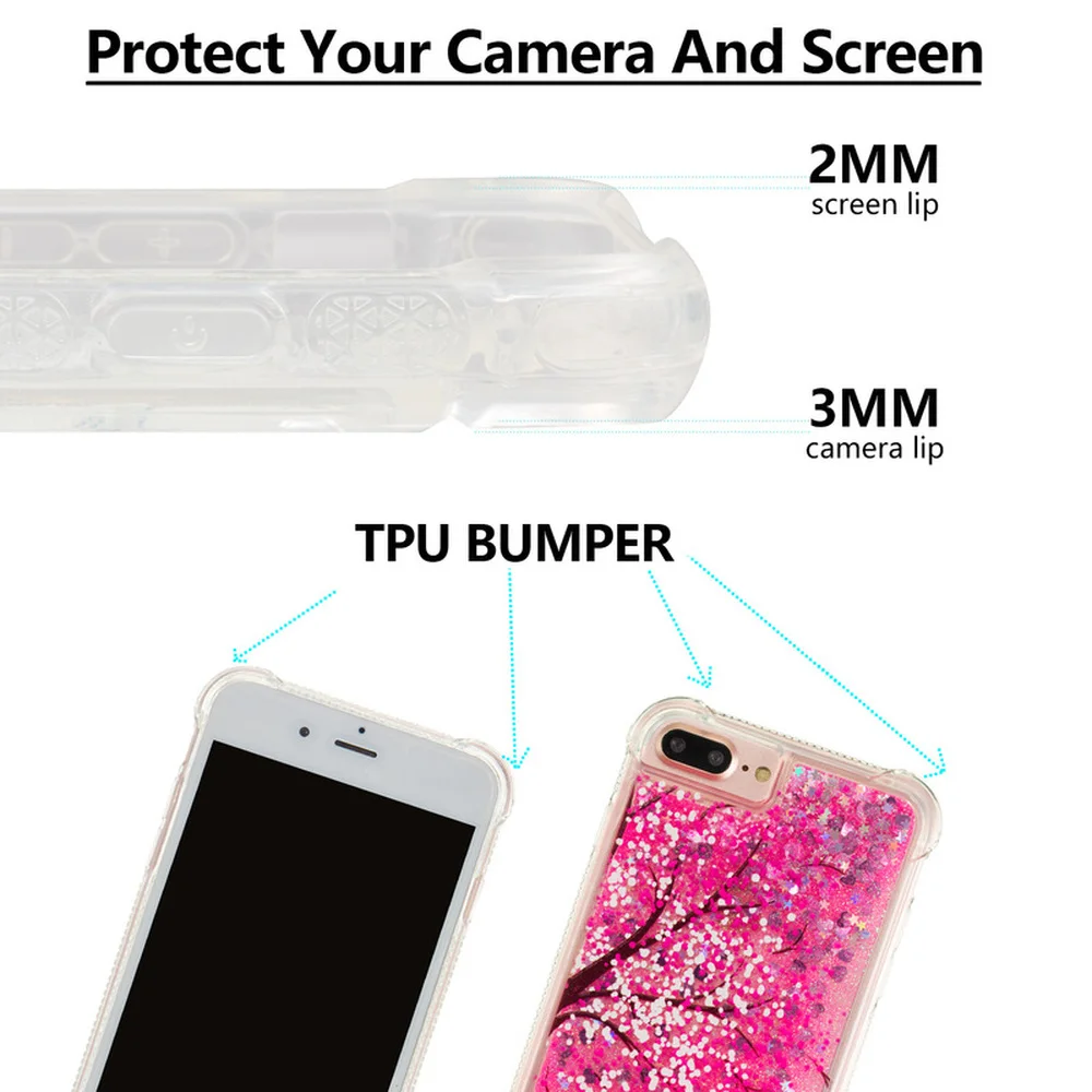 Мягкий силиконовый чехол для Apple iPhone 7 Plus 8 Plus|Бамперы| |