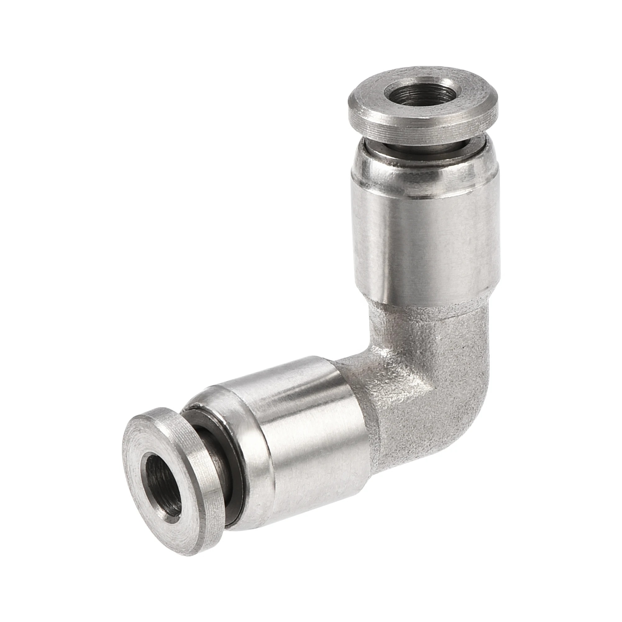 

uxcell 1Pcs Push to Connect Tube Fitting L Shape Pneumatic Connector for 4mm OD Tube Polyurethane or Nylon Tubing etc