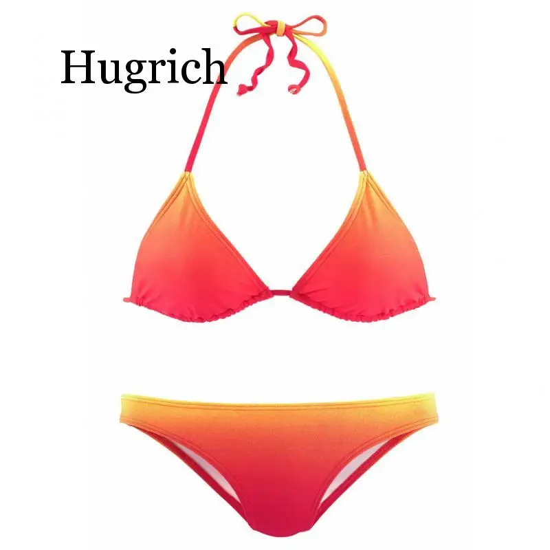 

Sling Sexy Women Brazilian Bikini Set 2020 Swimwear Halter Vest Tops Swimsuit Beach Bathing Suit Femme Summer Suit#w