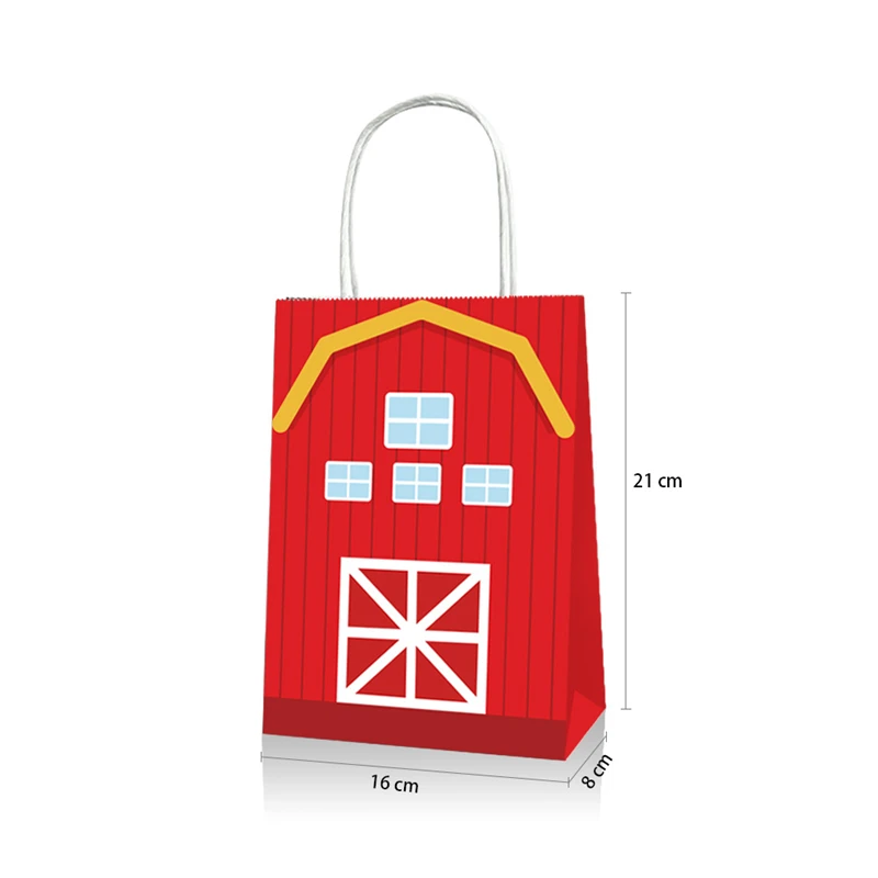 12 шт. коробка для подарков с животными на ферме конфет Подарочная товары детского