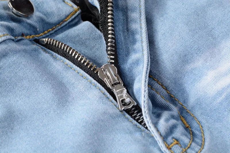 

Plus Size Embroidered Jeans for Men Fashion Streetwear Slim Fit Men Jeans Stretch Skinny Patchwork Denim Pants Trousers Clothing