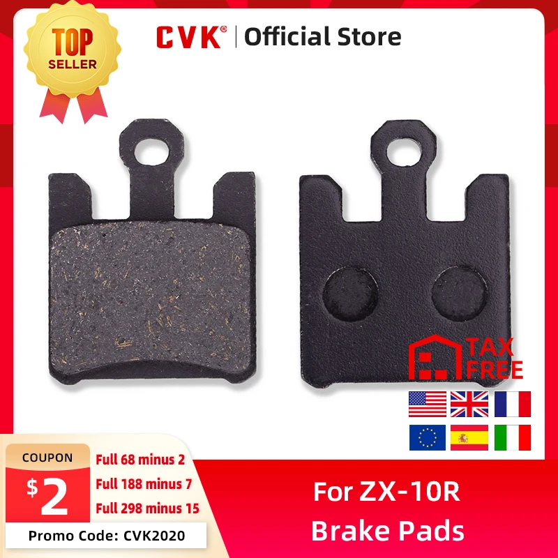 

CVK высокое качество передние тормозные колодки диски обувь для Kawasaki ZX-6R 03-06 ZX 636 ZX-10R 04-07 ZX-12R ZX6R ZX10R ZX12R аксессуары