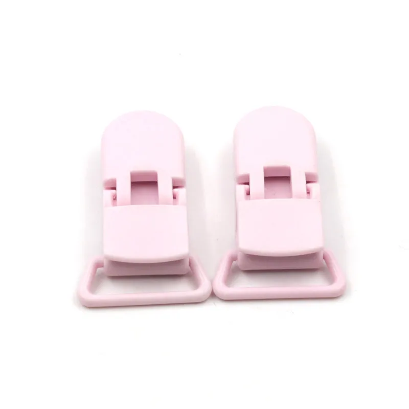 light pink 10 шт. Детская Соска с зажимом и цепью, пищевая Соска с зажимом, пустышка для новорожденных, пустышка с зажимом на цепочке, держатель с 20 клипсами - Цвет: light pink