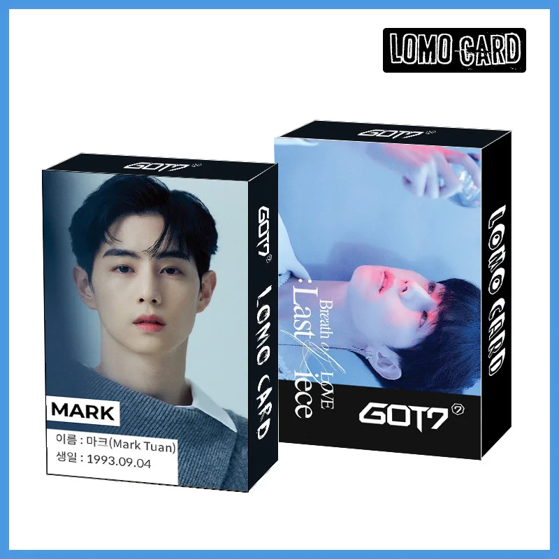 30 шт./компл. Kpop GOT7 LOMO открытки новый альбом Дыхание любви: последняя часть K-pop