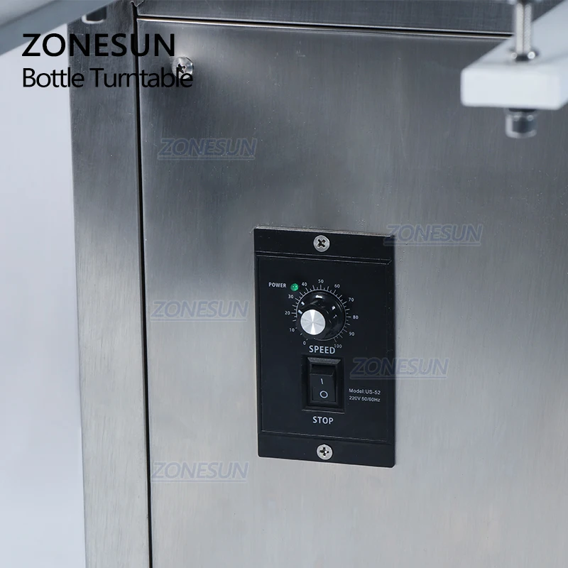 ZONESUN ZS-LP600Z настольный автоматический круглая вращающаяся пластиковая стеклянная