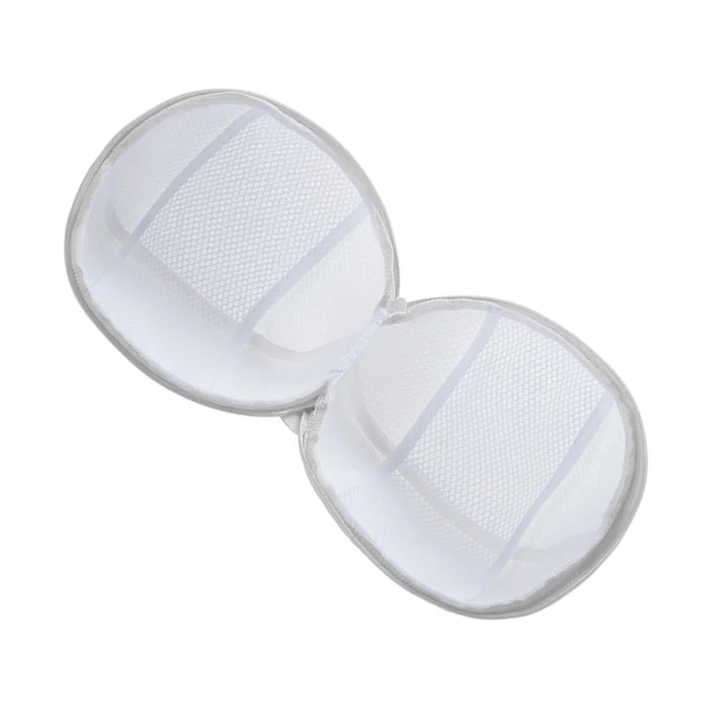 

1 Pc Anti-deformation Underwear Laundry Bag Spherical Bra Wash Bag (White)