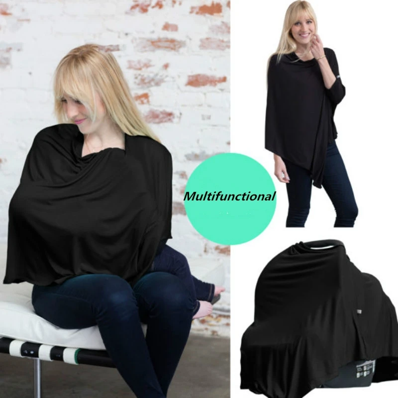 

Clearance!!!Solid Nursing Covers for Mum Breast Feeding Clothing Multifunction Maternity Apron Anti Wardrobe Malfunction