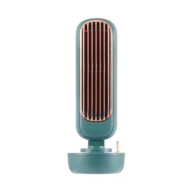 

CPDD Humidification Tower Spray Fan Desktop Cooling Humidification Refrigeration Water Supply USB Air Conditioning Tower Fan