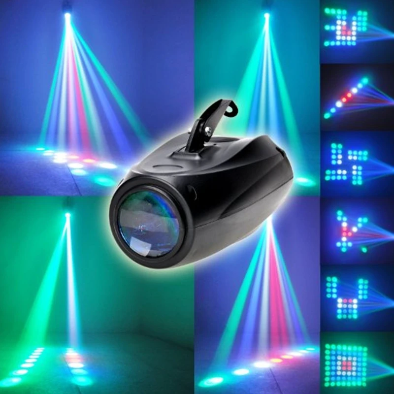 Новый Авто/звук активных 64leds RGBW ЭТАП Микшеры Клубная вечеринка шоу сотни моделей