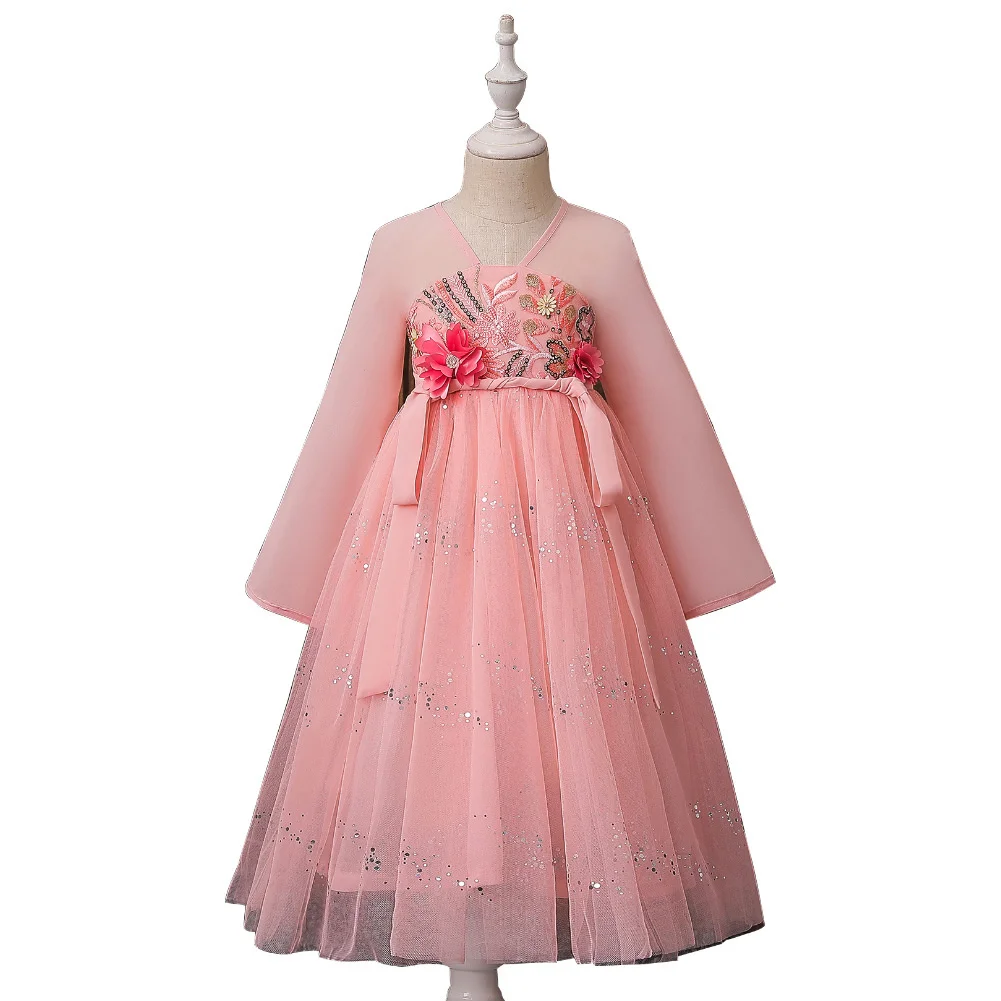 

Baihui Summer 2020 New Children's Wear Chinese Style Girls' Hanfu Children's Ancient Fairy Dress