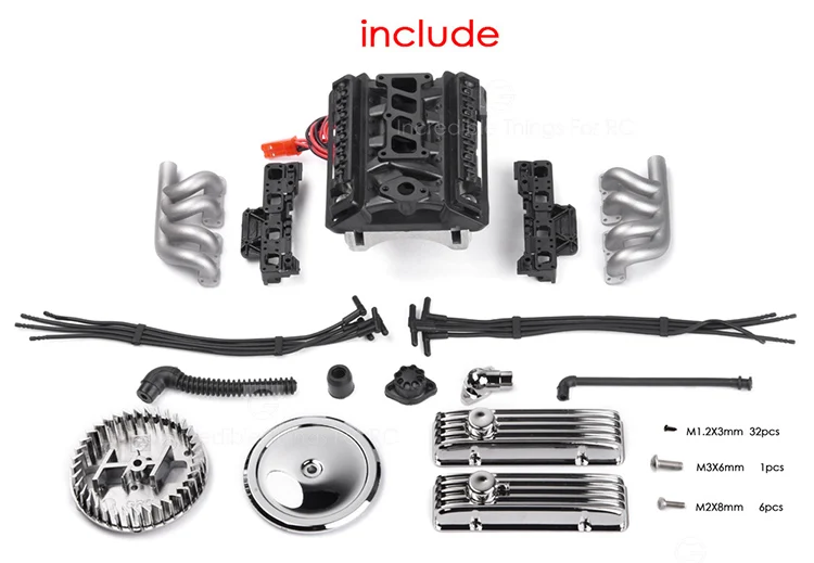 GRC F82 старая версия V8 Модель двигателя охлаждающий вентилятор Радиатор без тепла