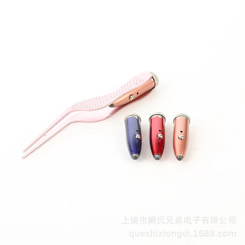 

Пинцет для бровей со светодиодсветодиодный подсветильник зажим для бровей с подсветсветильник, светящийся зажим для бровей, перезаряжаемы...