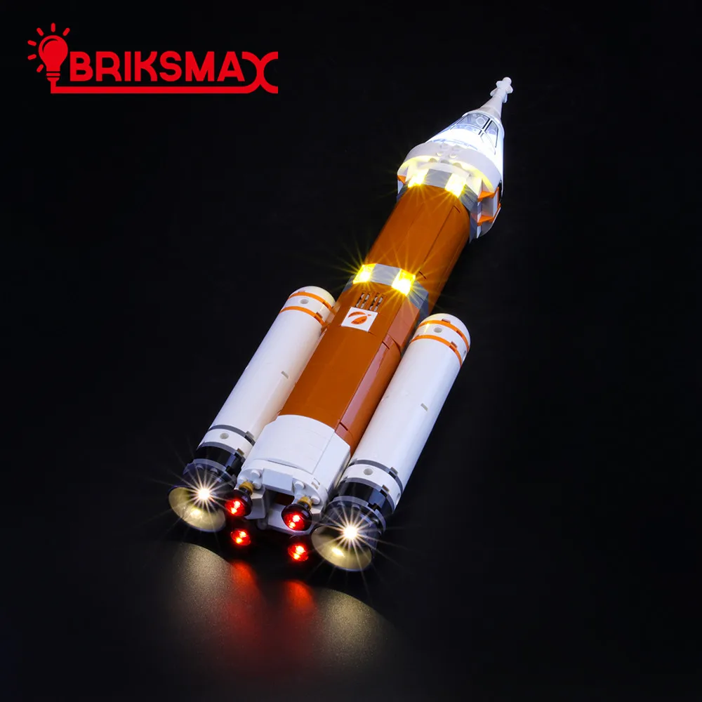 BriksMax светодиодный светильник для 60228 городской серии Deep Space Rocket and launch control строительные блоки(не включая модель