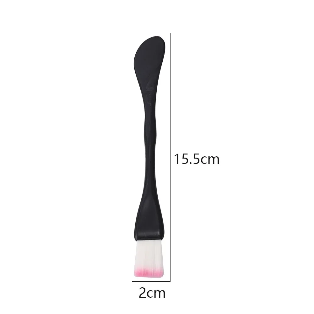 1Pcs Professional Double Ending Soft Hair Facial Mask Mud Brush Portable Foundation Face Brushes Skin Care Cosemtic Beauty Tools images - 6