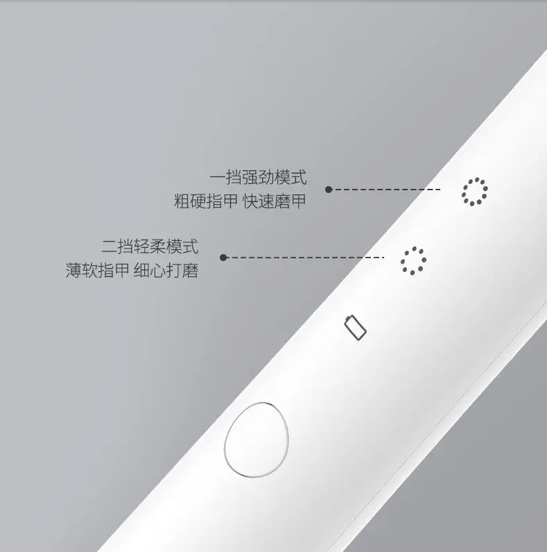 Xiaomi Yueli электрический триммер для ногтей лак для ногтей машинка для стрижки ногтей Резак Детские маникюрные ножницы для педикюра ножницы для пальцев/ногтей