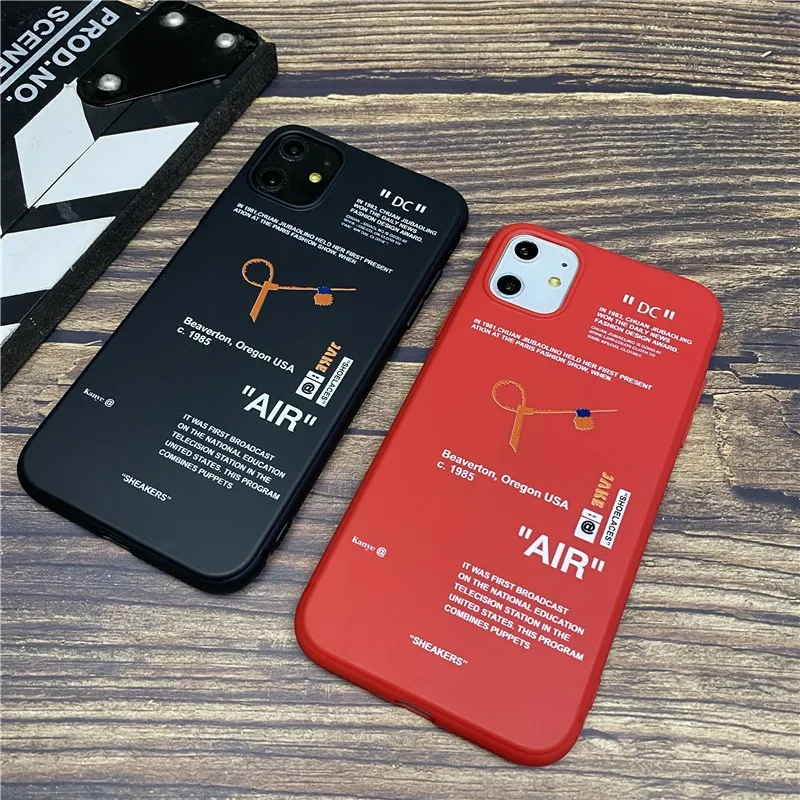 

Street Fashion Air Soft Case For Iphone 14 13 12 11 Pro X Xs Max Xr 8 7 Plus Se 2020 Silicone Phone Cover Off Coque Fundas Capa