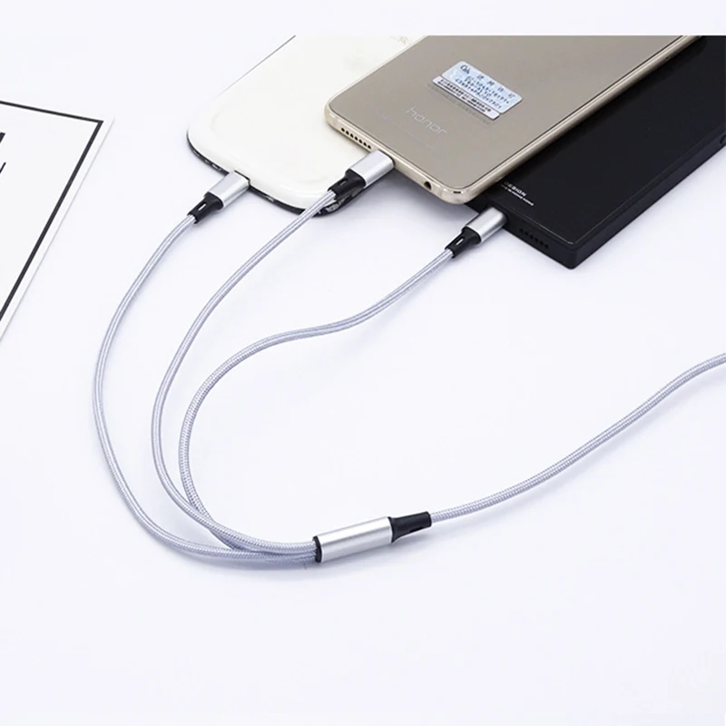 Tutew 3 в 1 Type C 8Pin Micro USB кабель для iPhone 8X7 6 6S Plus iOS 10 9 8 Samsung Nokia кабели быстрой зарядки
