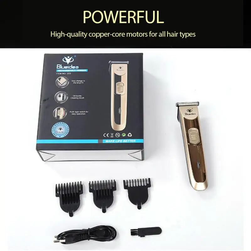 

Professional Barber Set Electric Hair Clipper Hair Trimmer Hair Cutting Machine Hair Electric Clippers Rechargeable KEMEI