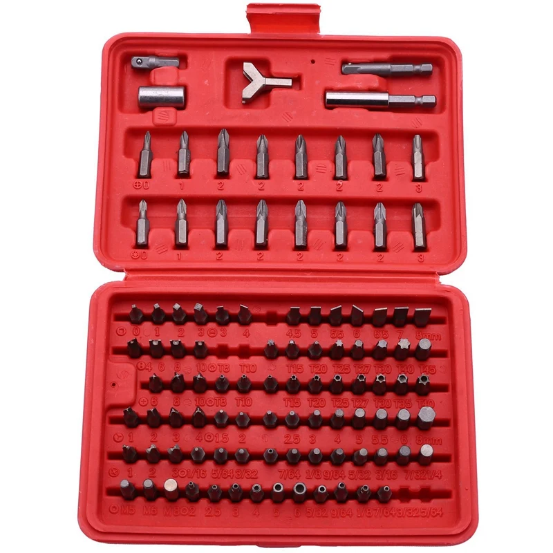 Новинка 100 шт. набор хромированных безопасных инструментов звездообразная