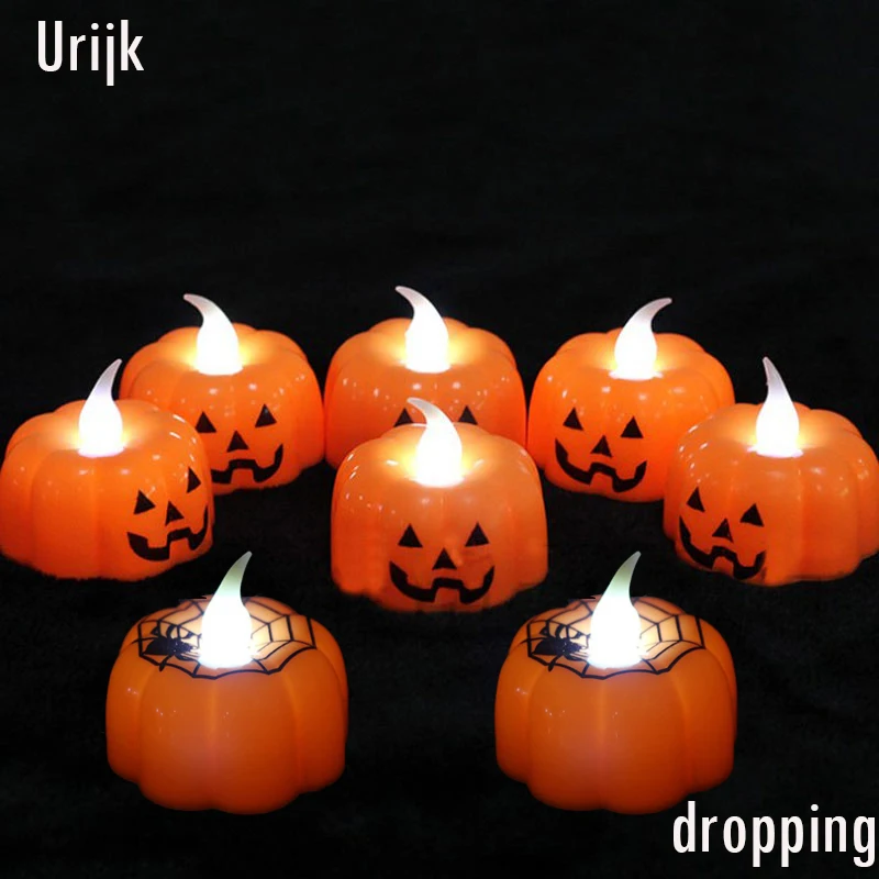 1/2/4/6 шт. светодиодный светильник в виде тыквы|Украшения своими руками для