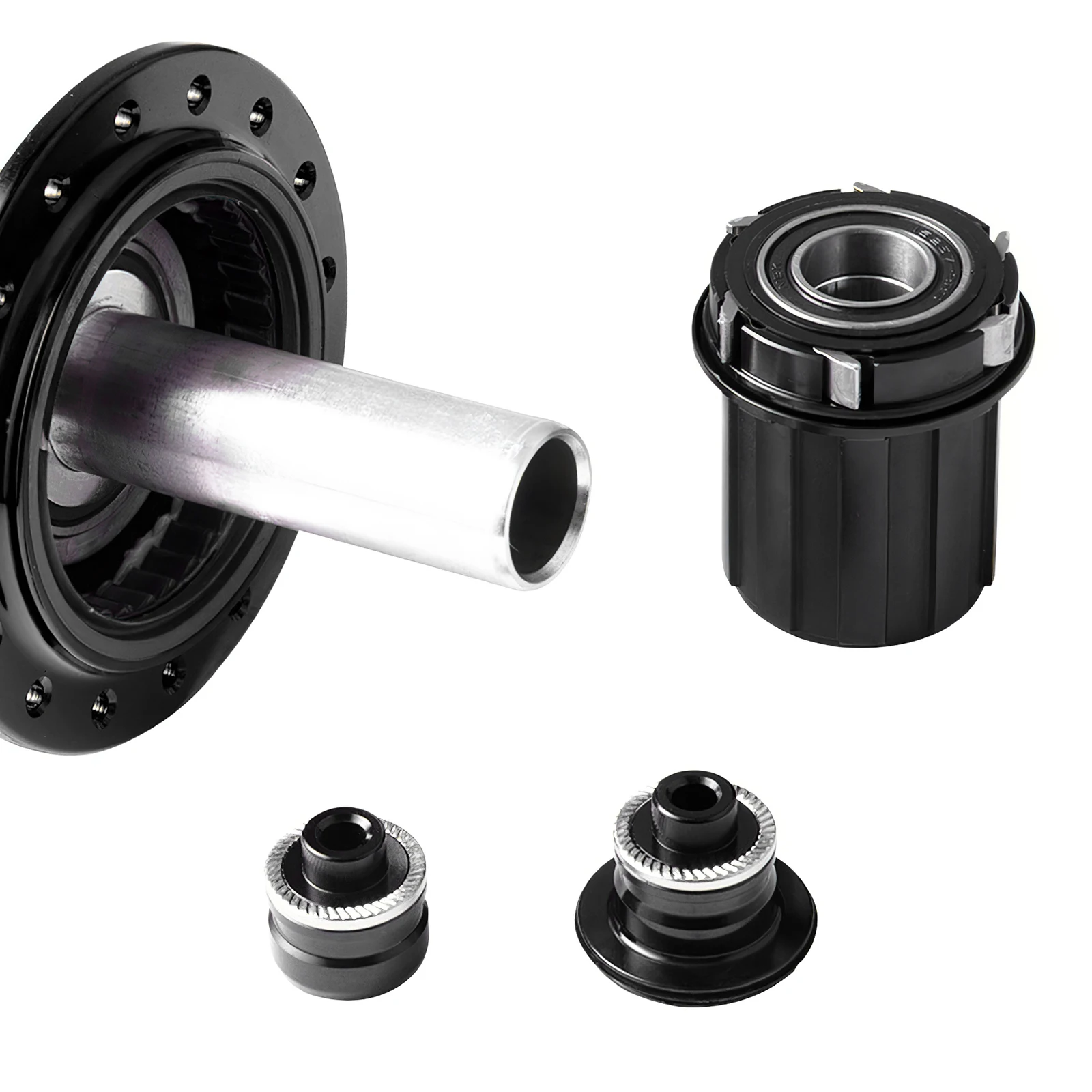 

Bicycle Hubs Sealed Bearing MTB Mountain Bike Hub Quick Release Set 32 Holes Disc Brake High Performance 6-Jaw Free Line