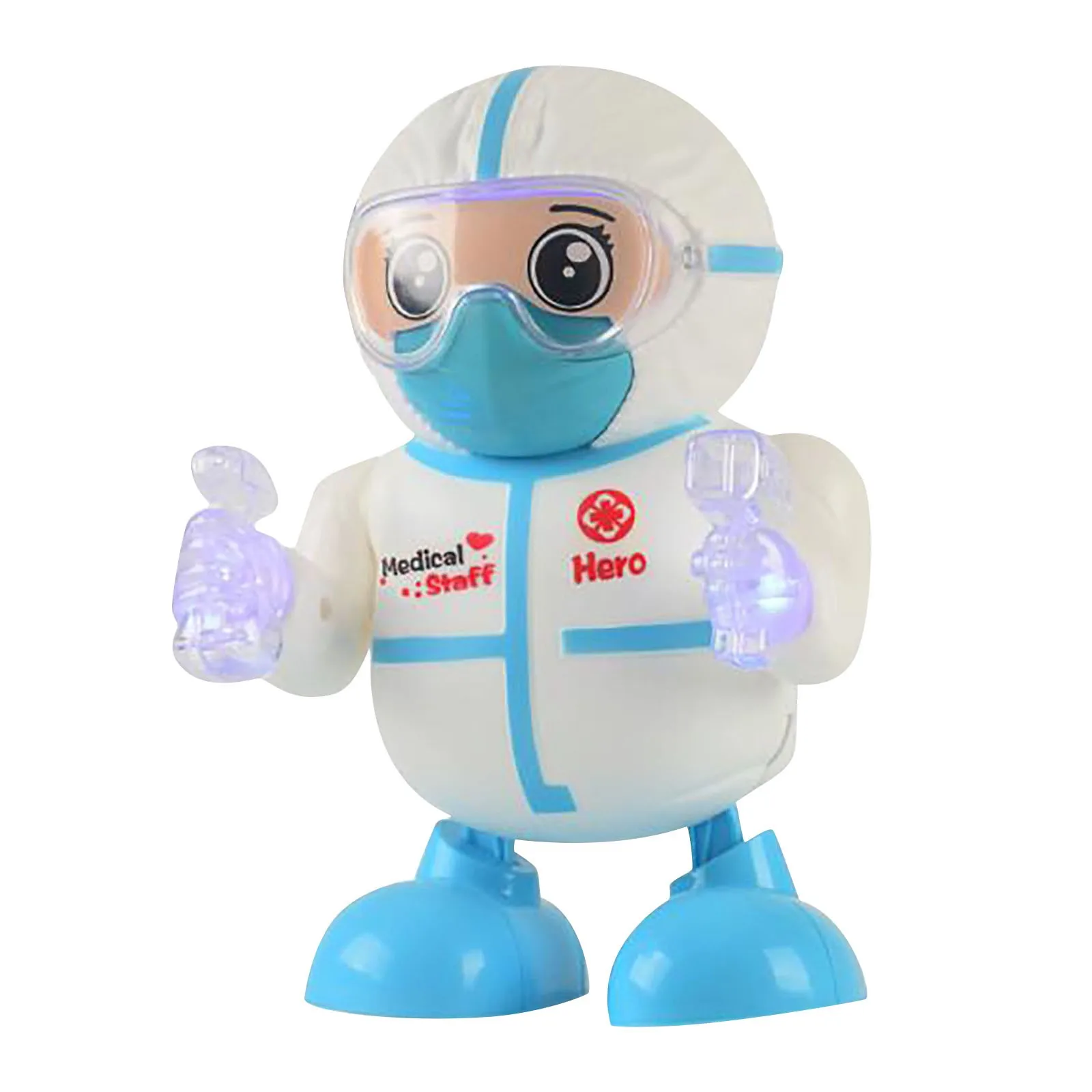 

New Electric Dancing Robot Toy With Led Lighting Music Swing Robot Children's Educational Toys Robot Toys For Children Gifts