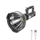 Сверхъяркий светодиодный портативный прожектор s Flash светильник, поисковый светильник с лампой P90, регулируемый кронштейн, подходит светильник вого фонаря