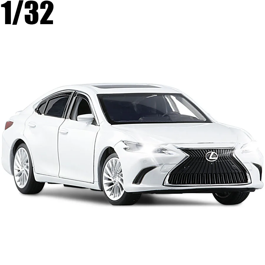 

High Simulation 1/32 LEXUS ES300 Coupe Toy Vehicles Model Alloy Toys Genuine License Collection Gift Off-Road Car Kids
