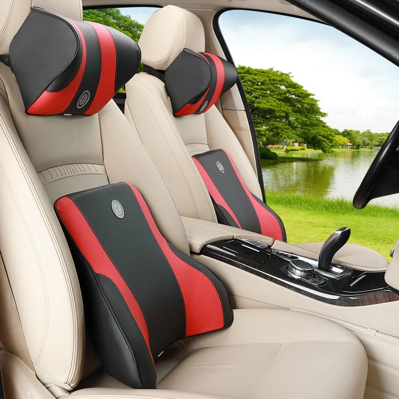 Подушка из пены с эффектом памяти на автомобильное сиденье подголовник для шеи