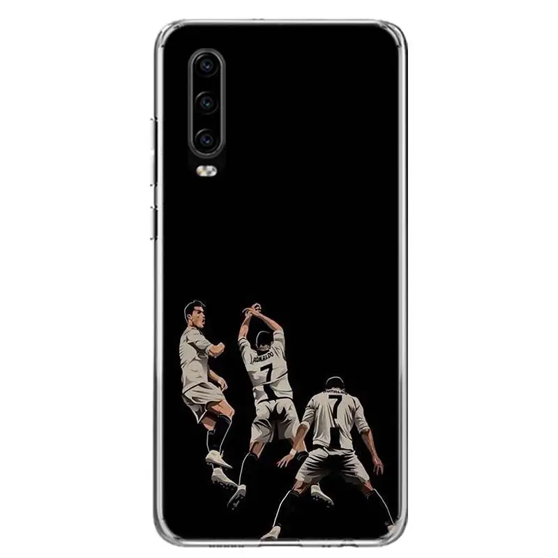 CR7 Cristiano Ronaldo чехол для телефона для huawei P30 P20 mate 30 20 10 Pro P10 Lite P Smart Z+ Coque Shell Capa