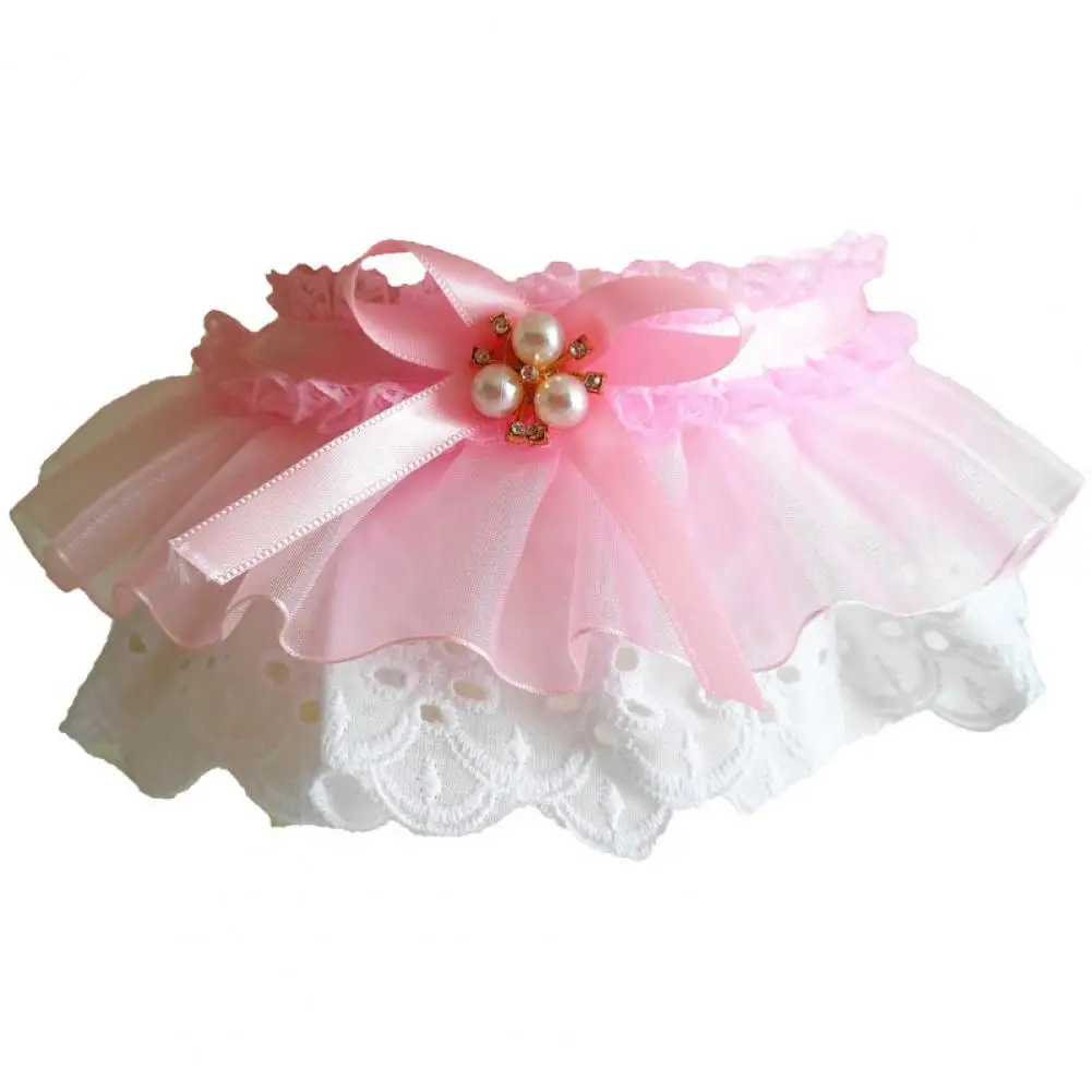 Галстук-бабочка с искусственным жемчугом для домашних животных | Дом и сад