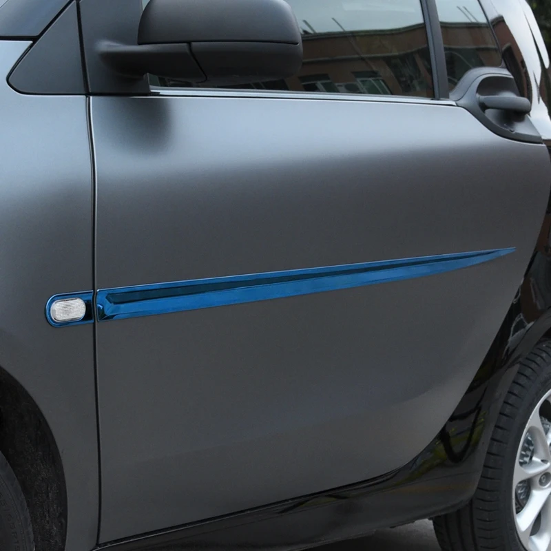 2 шт. автомобиля средства ухода за кожей боковой двери из нержавеющей стали