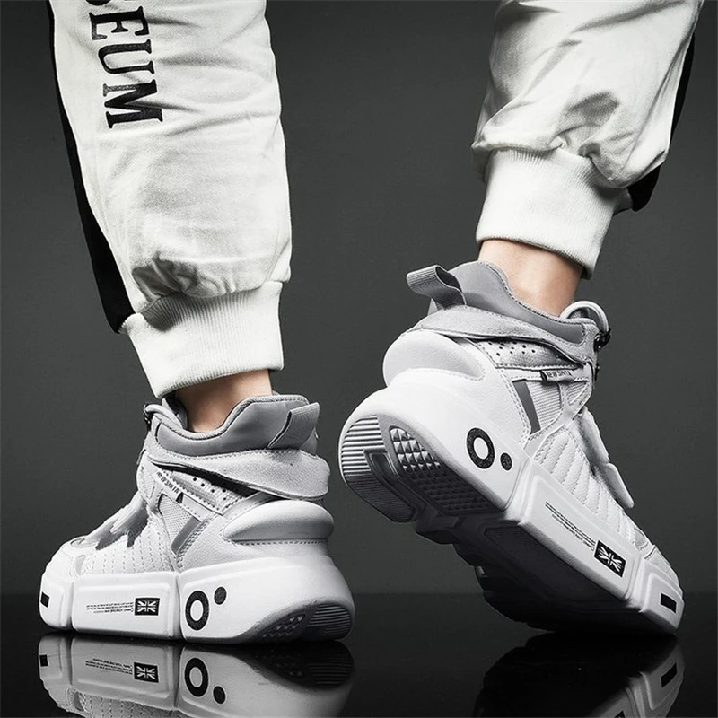 Повседневная обувь мужские высокие кроссовки мужская 2019 |