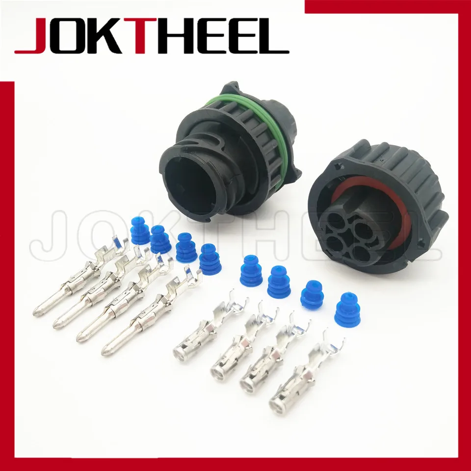 Автоматический разъем TE tyco 4-контактный мужской женский Круглый одометр датчик