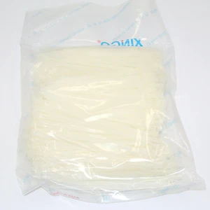 Оптовая Продажа 1000 шт белые самоблокирующиеся Нейлоновые кабельные стяжки 3 