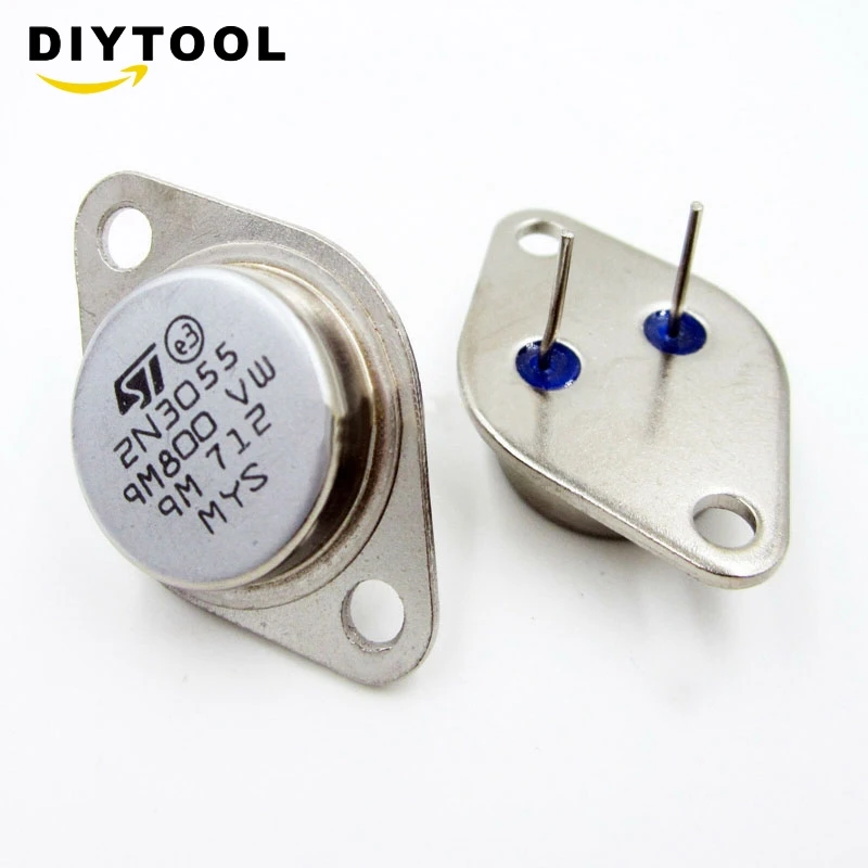 2 шт. 2N3055 TO 3 NPN AF Amp аудио силовой транзистор 15A/60V|Детали и аксессуары для приборов| |
