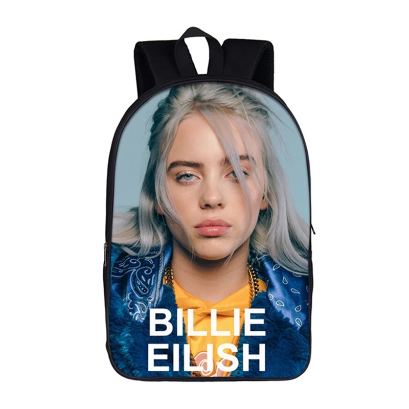 Billie Eilish рюкзаки женские/мужские Школьные сумки дорожные сумки для ноутбука подростковый рюкзак для ноутбука