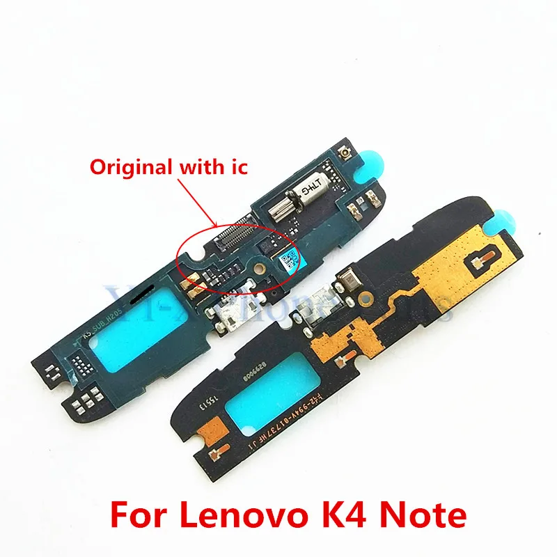 

1x New Original USB Charging Port Board Flex Cable Dock Connector Parts For Lenovo K4 Note