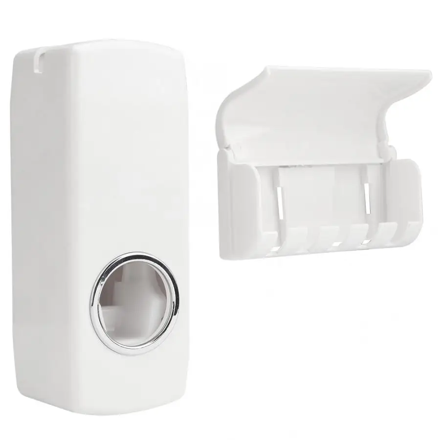 Настенный автоматический дозатор зубной пасты держатель для домашняя ванная
