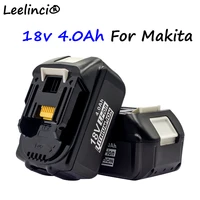 for makita 18v 4 0ah rechargeable li ion battery bms 18v bl1850b bl1840 bl1830 bl1820 l70 lxt 400 194309 1 with 3a charger