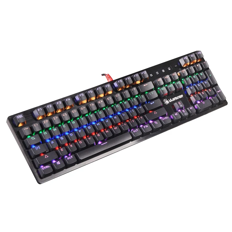 Клавиатура A4 Bloody B820R механическая черный USB for gamer LED | Компьютеры и офис