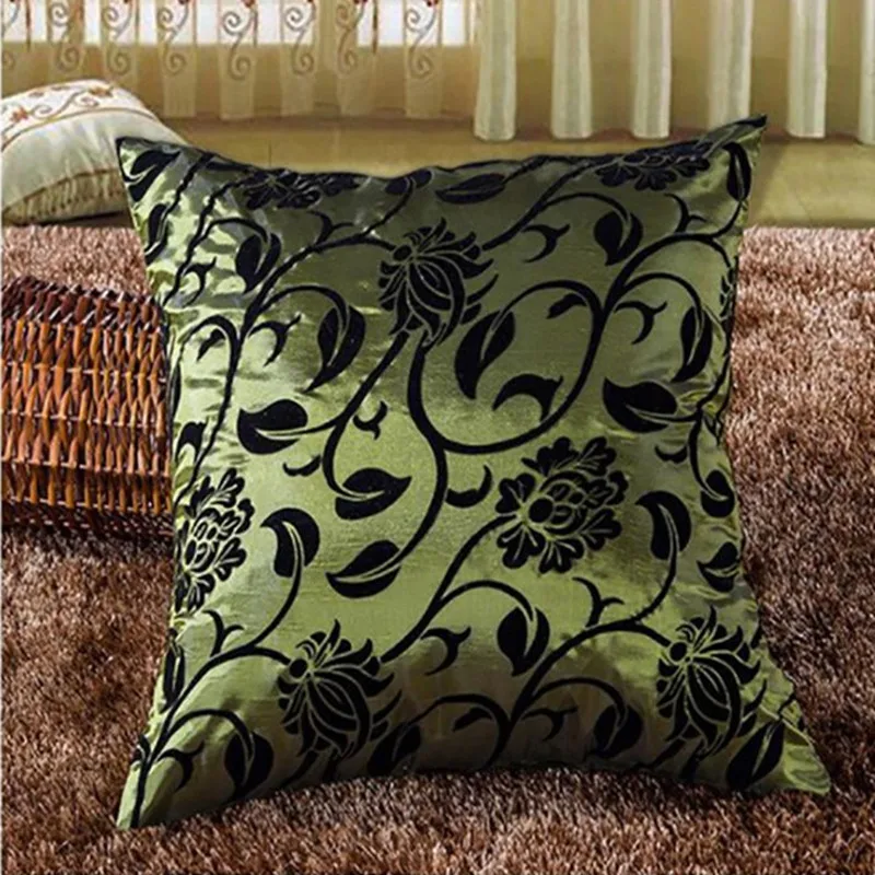 Мужская шелковая наволочка в европейском стиле Современная Наволочка на спинку