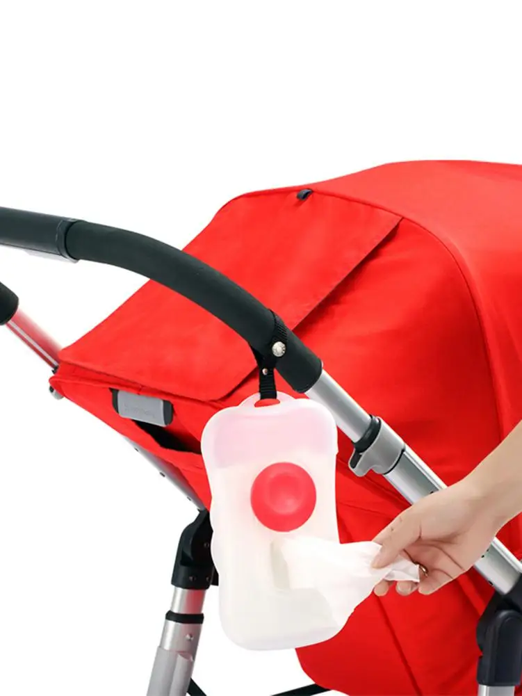 Влажная Ткань уплотнения детские салфетки коробка для хранения бумаги On-the-Go Snug