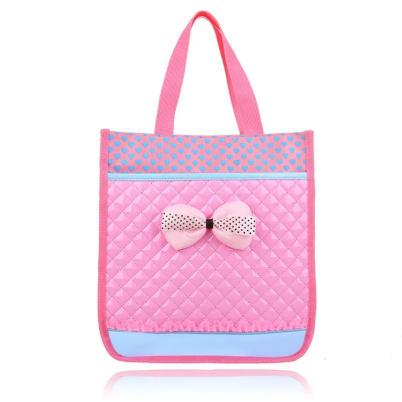 YK-Leik  Korean fashion school bags for girls Cute bow plaid children school bag High-capacity backpacks mochila infantil